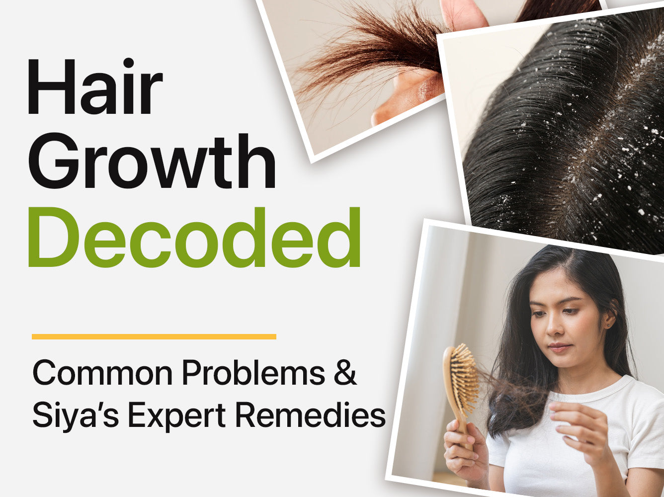 Hair Growth Decoded: Common Problems & Siya’s Expert Remedies