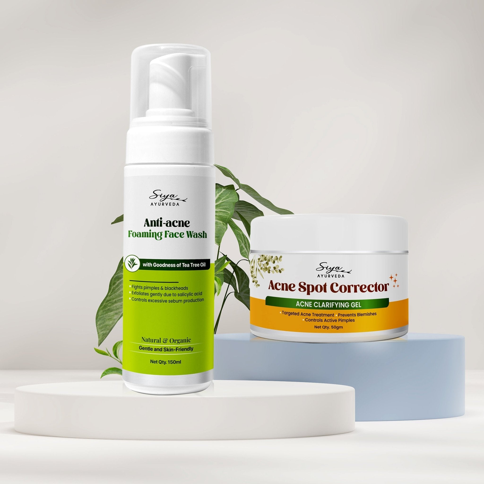 Anti Acne Kit with Powerful Benefits of Niacinamide and Azelaic Acid - Siya Ayurveda