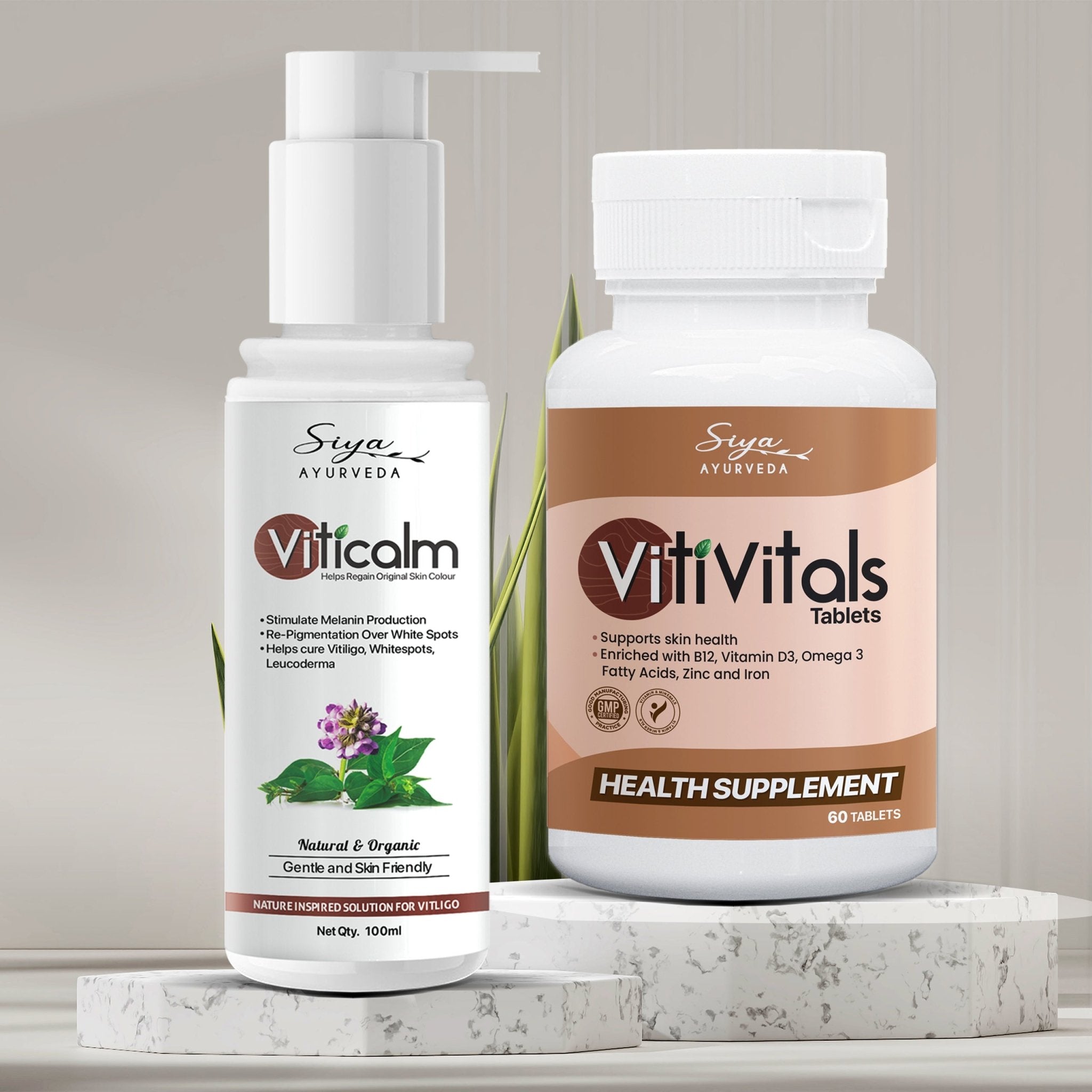 Complete Vitiligo Care Combo - Siya Ayurveda
