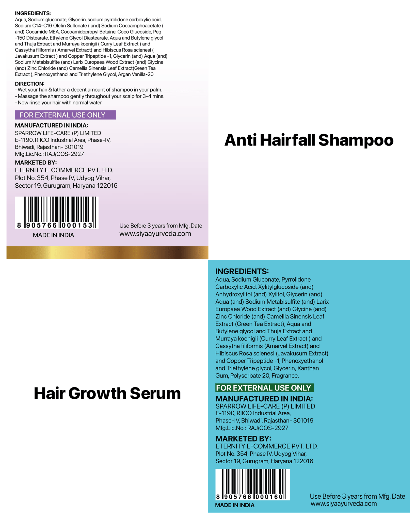 Hair Growth Kit - Siya Ayurveda