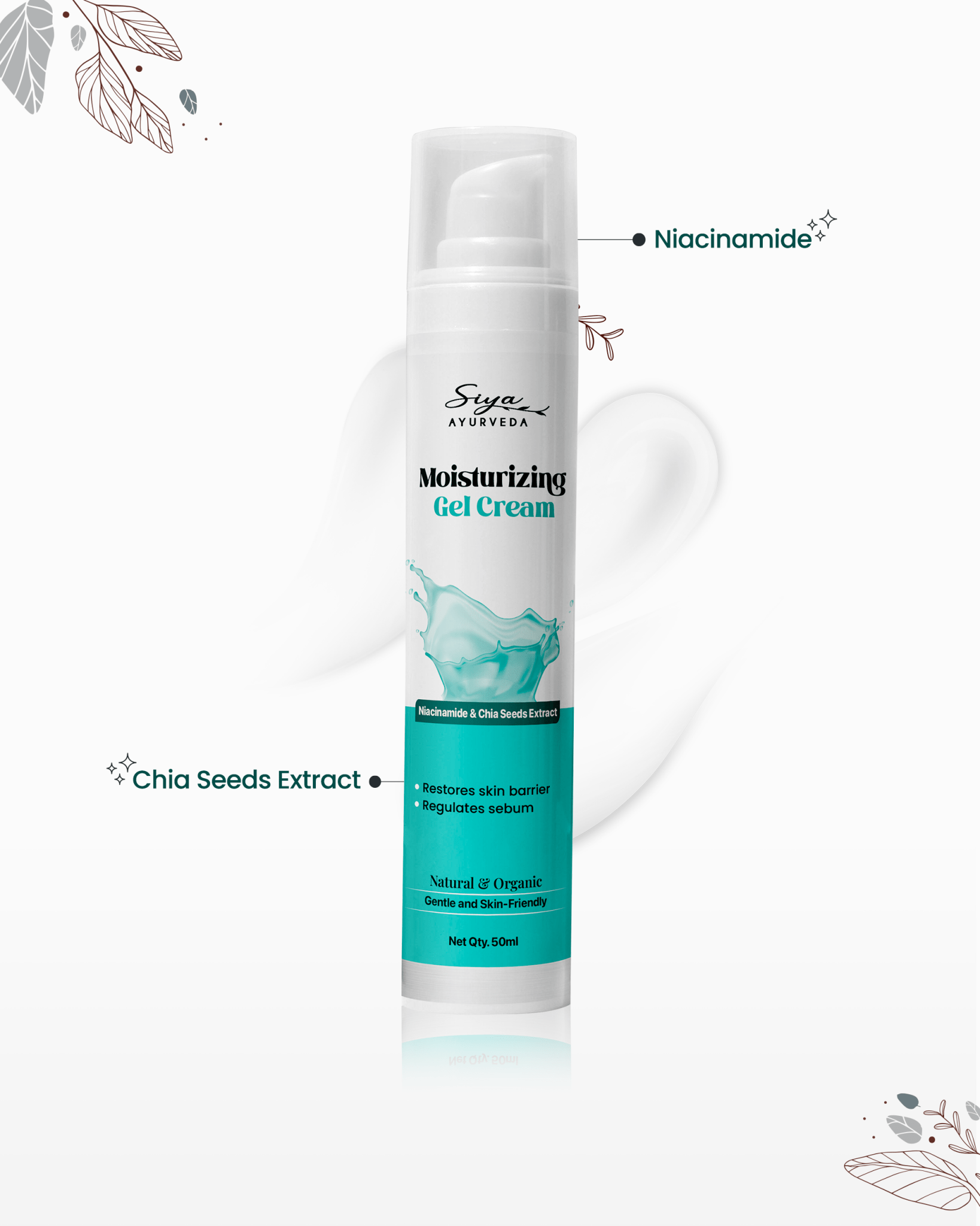 Moisturizing Gel Cream - Siya Ayurveda