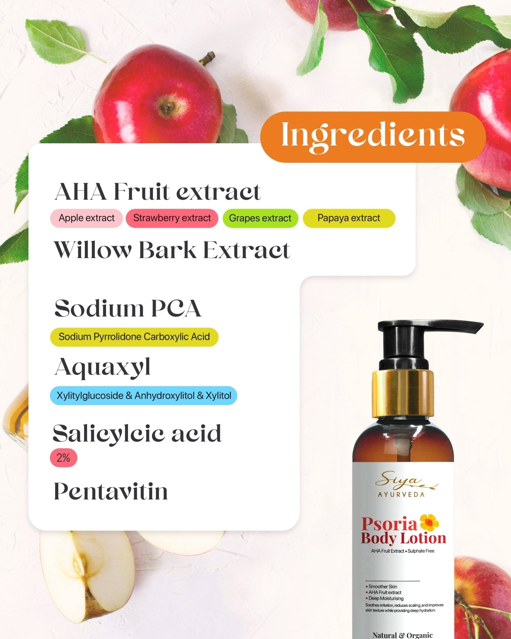 Siya Ayurveda Psoriasis Cream: Psoria Body Lotion - Siya Ayurveda