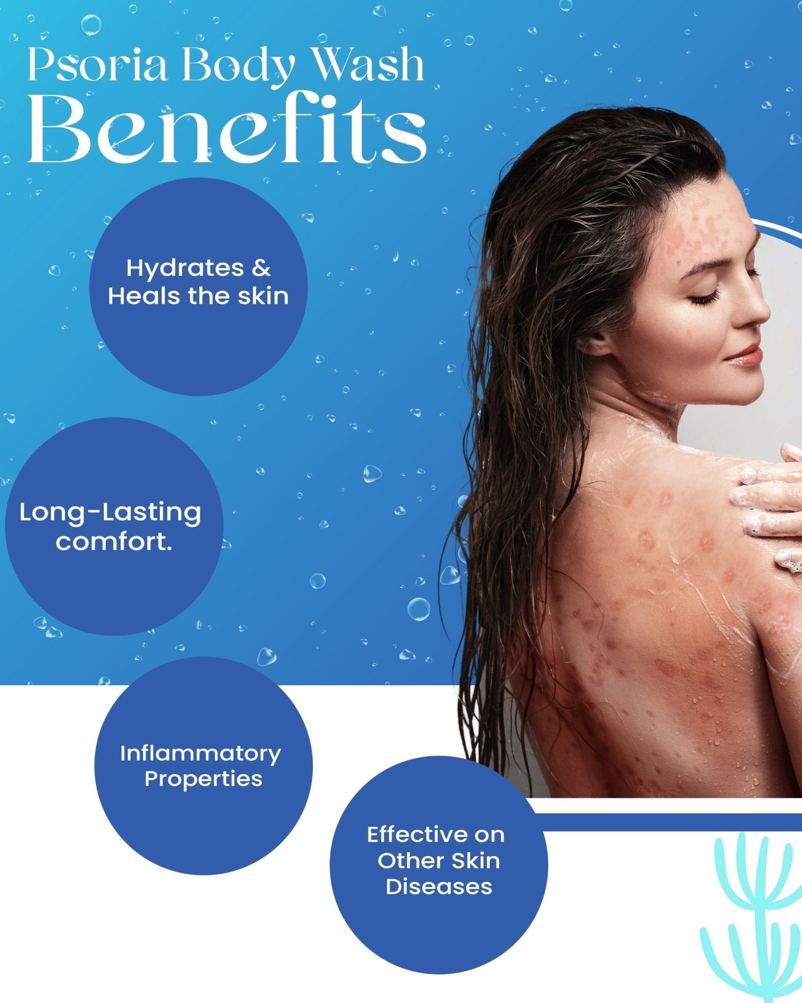 Psoria Body Wash: Body Wash For Psoriasis - Siya Ayurveda