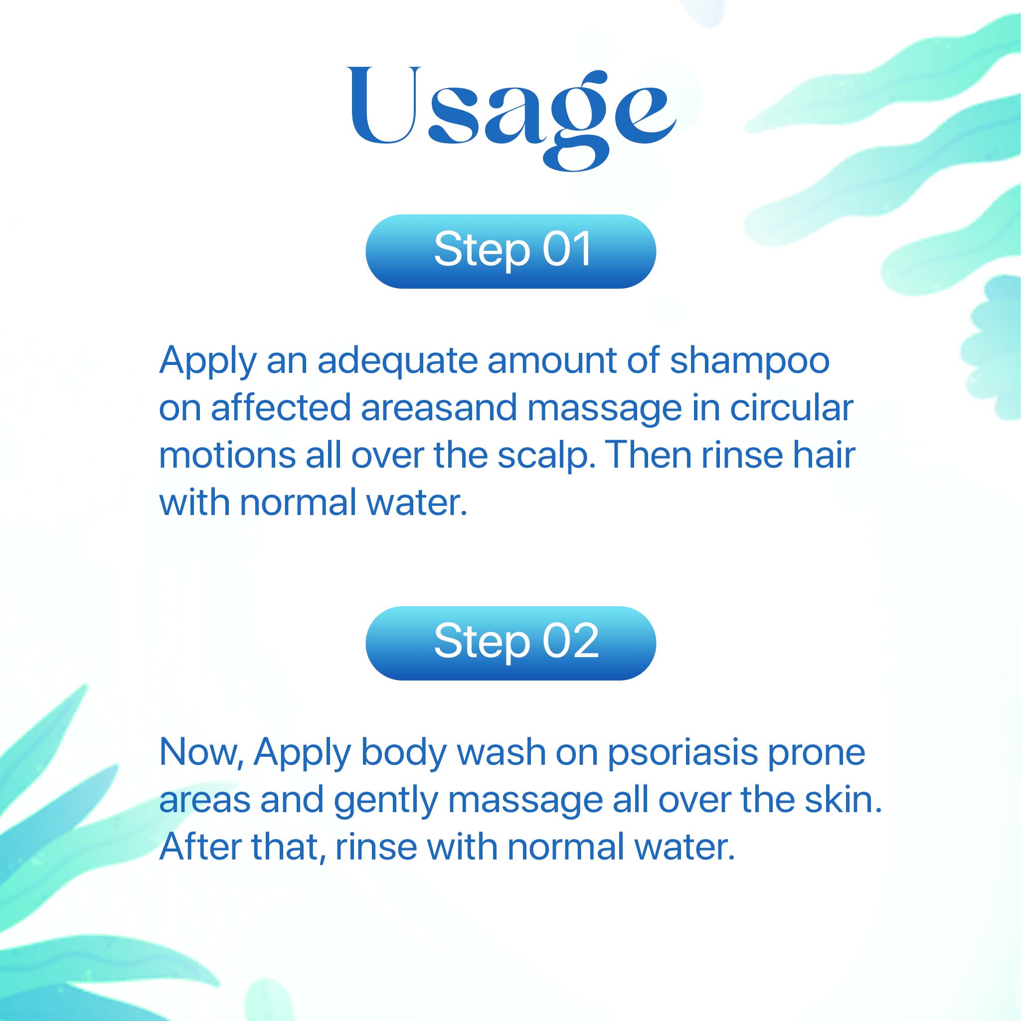 Psoriasis Shampoo and Body Wash Combo - Siya Ayurveda