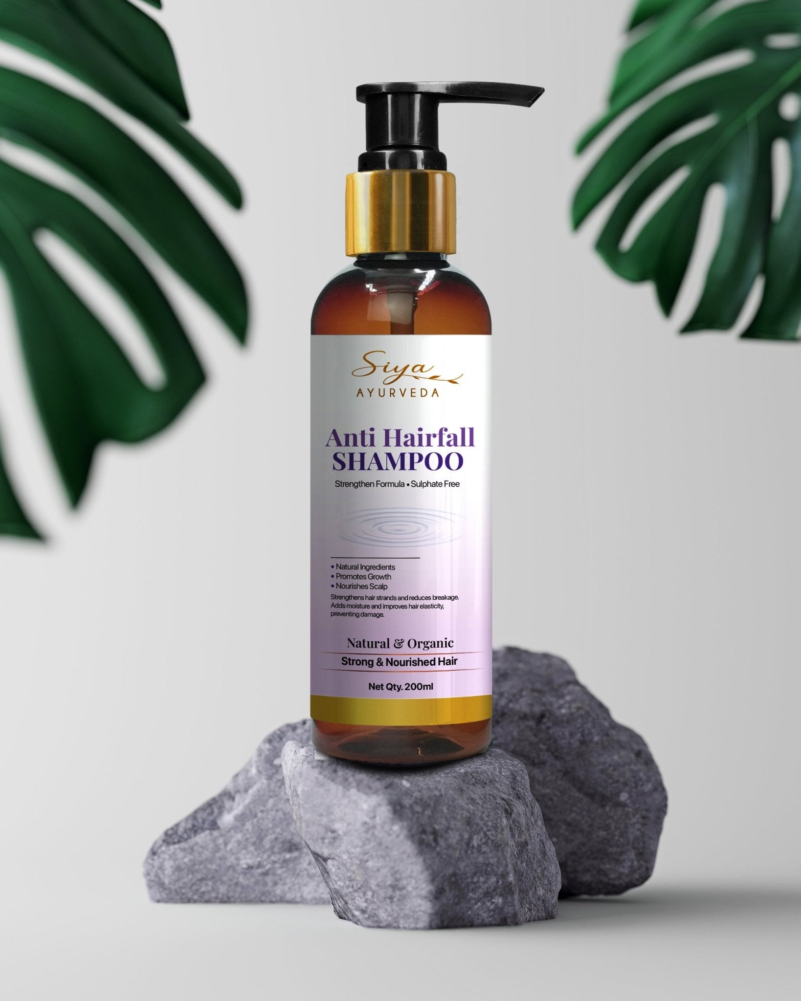 Anti - Hairfall Shampoo - Siya Ayurveda