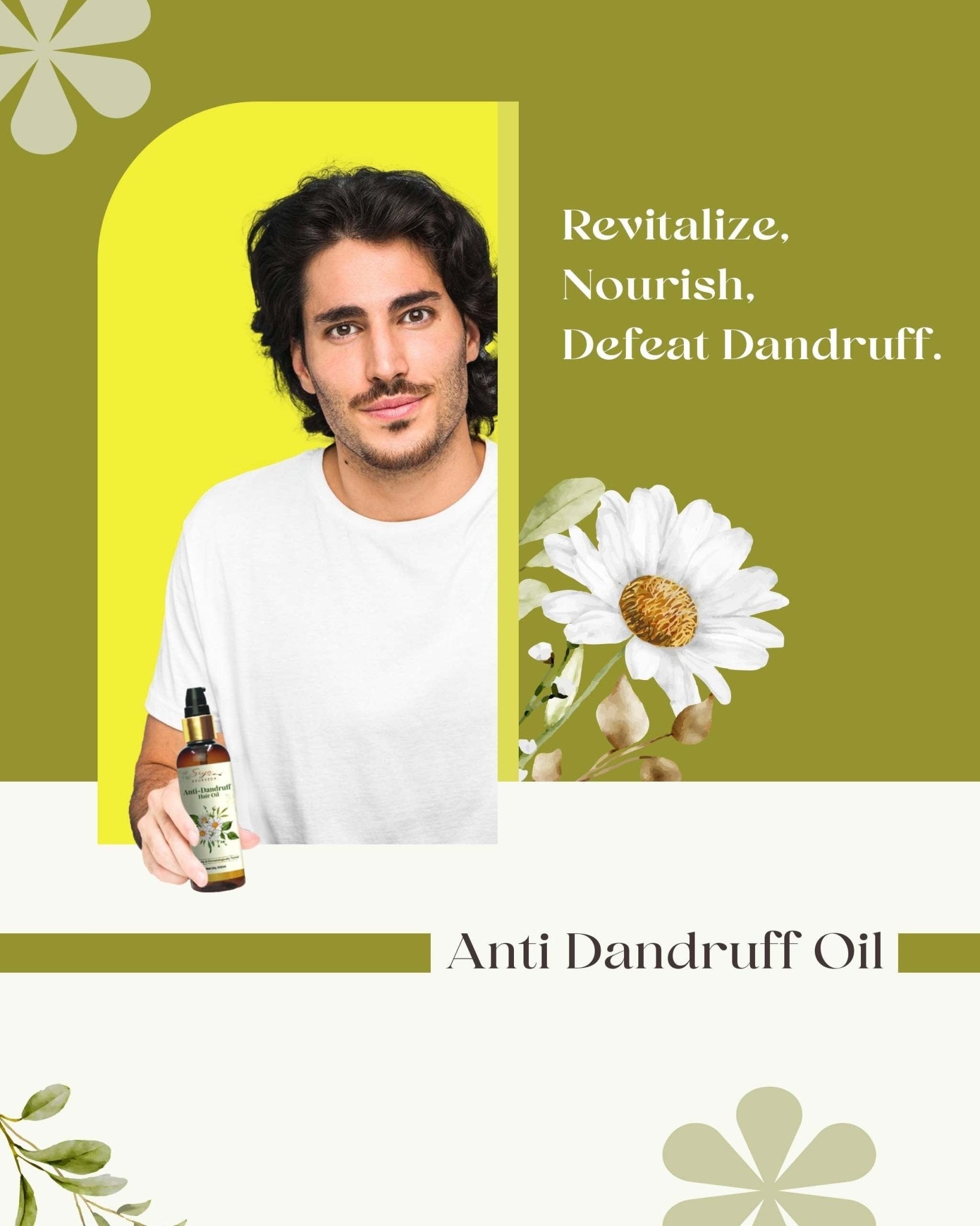 Anti - Dandruff Oil - Siya Ayurveda