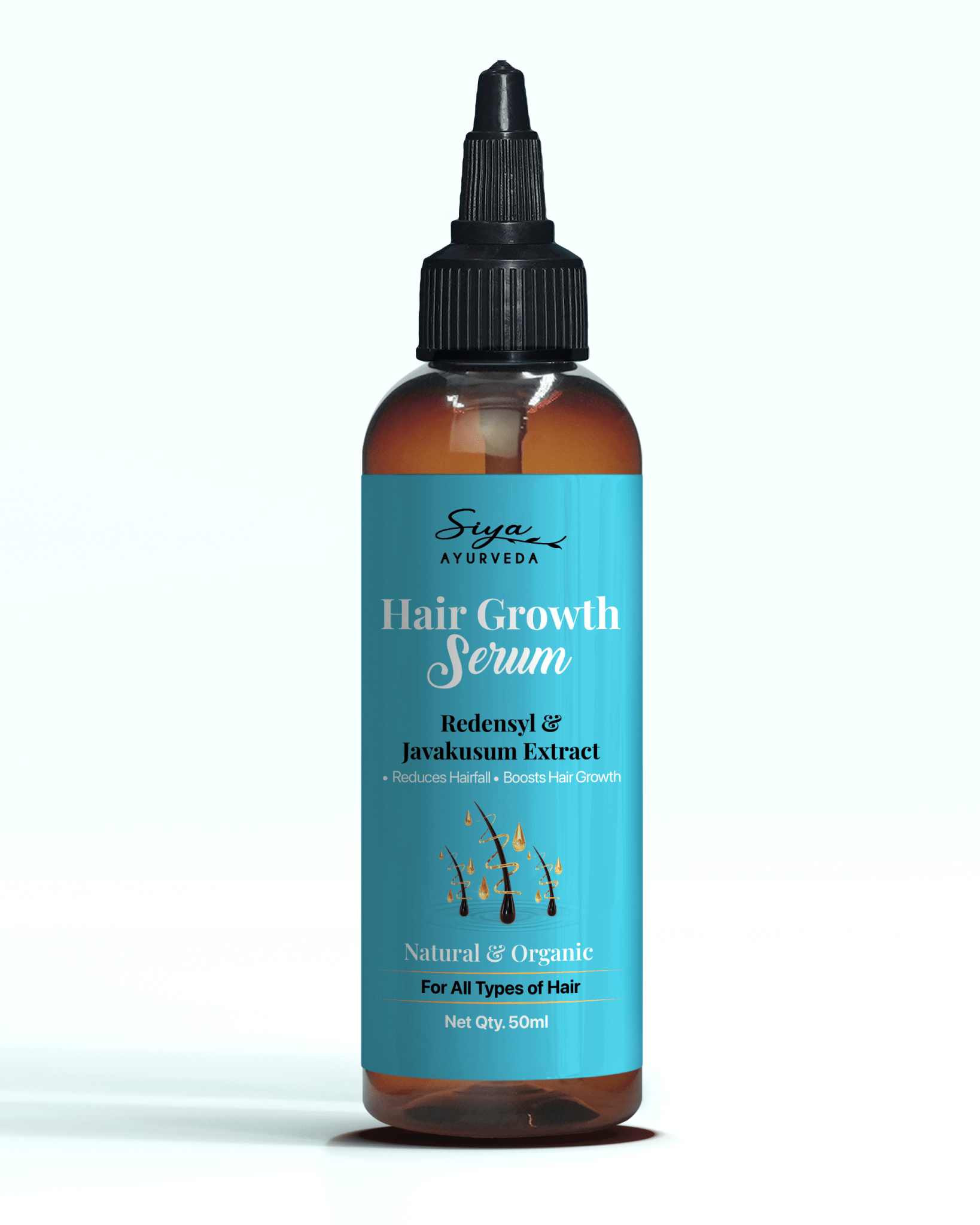 Hair Growth Serum with Redensyl & Javakusum - Siya Ayurveda