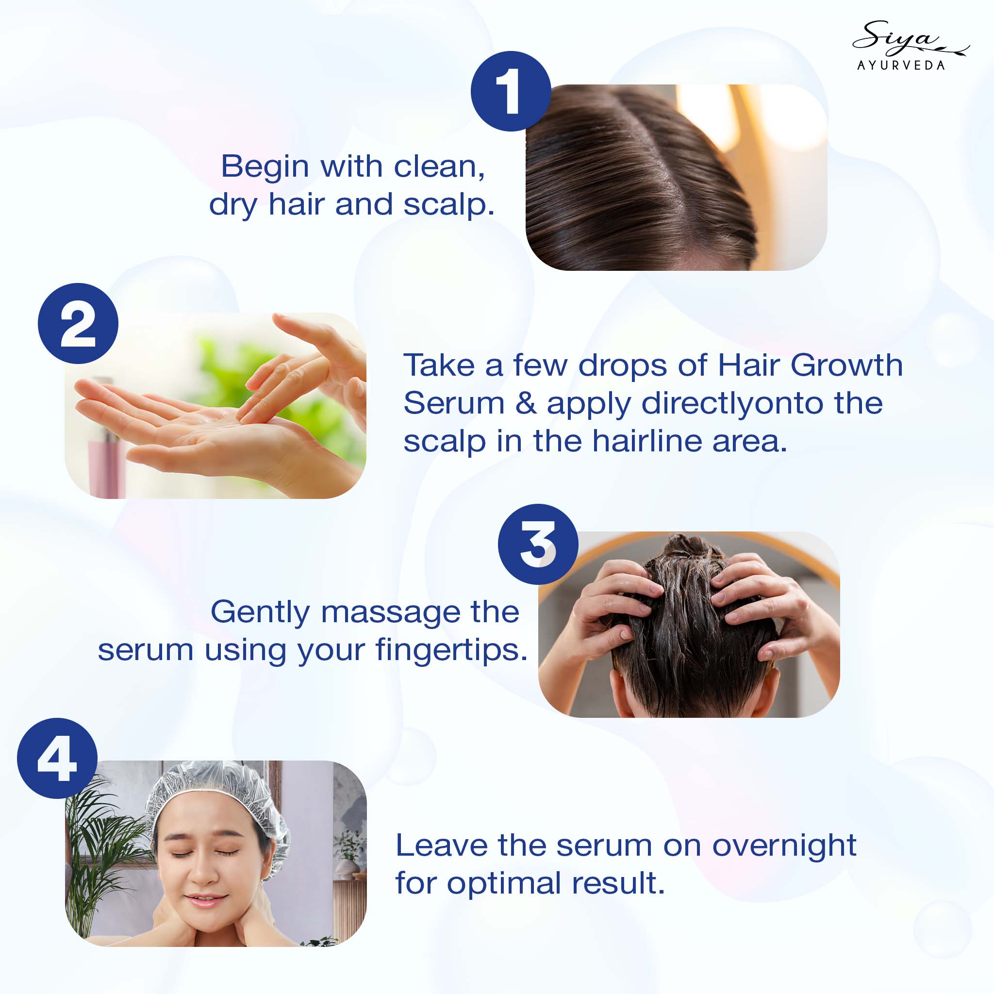 Hair Growth Serum with Redensyl & Javakusum - Siya Ayurveda