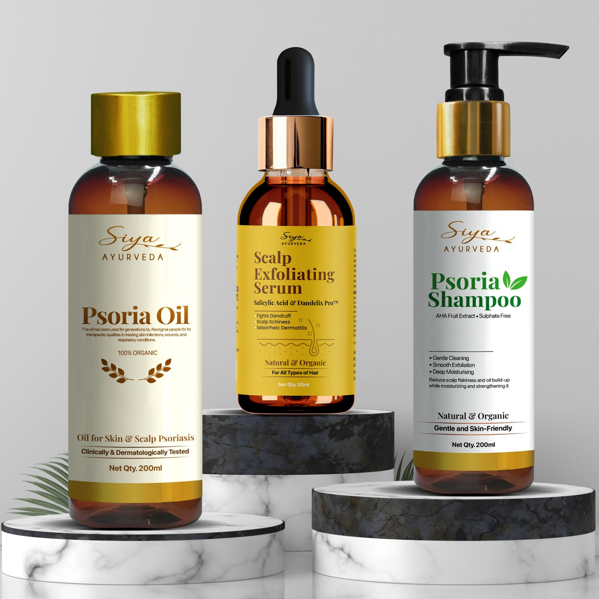 The Psoriasis Scalp Care Kit - Siya Ayurveda