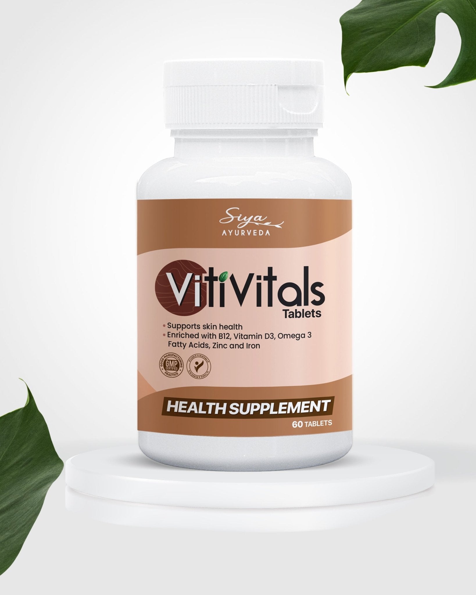 Vitivitals Tablets | Vitiligo Treatment Solution - Siya Ayurveda
