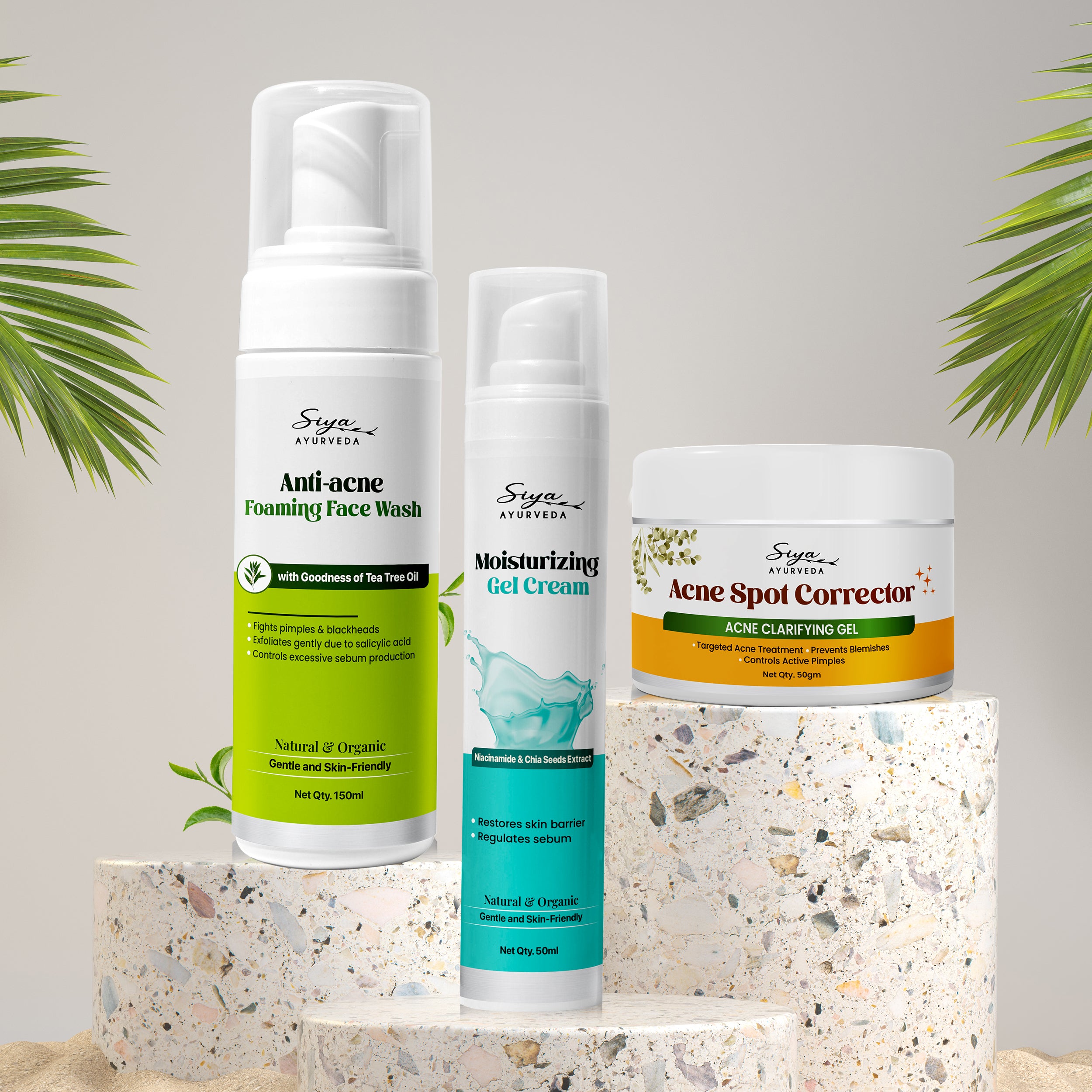 Advanced Acne Treatment Kit (Deep Cleansing with Salicylic Acid & Hydration with Niacinamide)