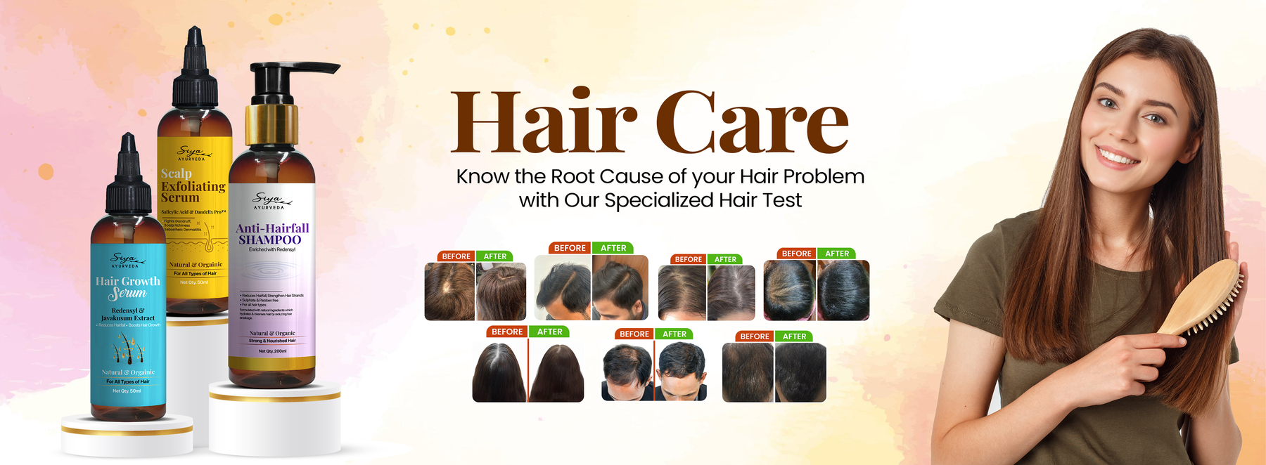 Natural Hair Treatment for Hair Loss | Hairfall Control Solutions